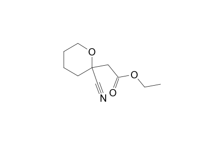 2-(2-cyano-2-oxanyl)acetic acid ethyl ester