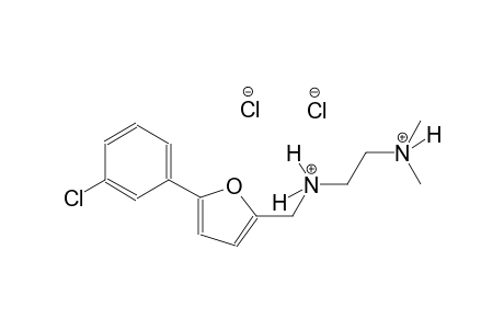 N~1~-{[5-(3-chlorophenyl)-2-furyl]methyl}-N~2~,N~2~-dimethyl-1,2-ethanediaminium dichloride