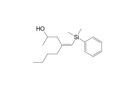 (Z)-4-Butyl-5-dimethyl(phenyl)silylpent-4-en-2-ol