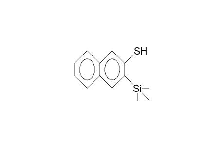 3-Trimethylsilyl-2-naphthalenethiol