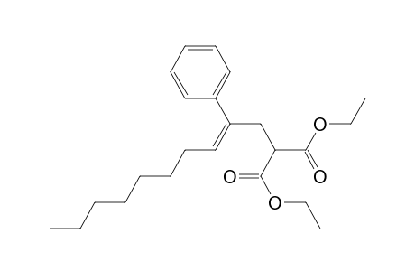 Diethyl 2-[(2Z)-2-phenyl-2-decenyl]malonate