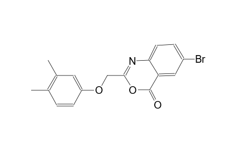 6-bromo-2-[(3,4-dimethylphenoxy)methyl]-4H-3,1-benzoxazin-4-one