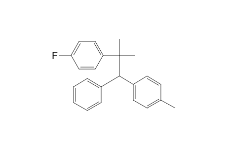 Benzene, 1-[1,1-dimethyl-2-(4-methylphenyl)-2-phenylethyl]-4-fluoro-