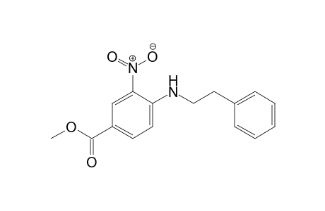Methyl 3-nitro-4-(2-phenylethylamino)benzoate
