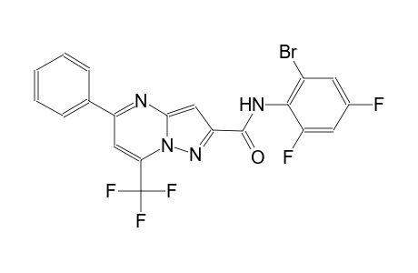 pyrazolo[1,5-a]pyrimidine-2-carboxamide, N-(2-bromo-4,6-difluorophenyl)-5-phenyl-7-(trifluoromethyl)-