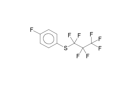 PARA-FLUOROPHENYLHEPTAFLUOROPROPYLSULPHIDE