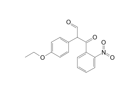 Benzenepropanal, .alpha.-(4-ethoxyphenyl)-2-nitro-.beta.-oxo-