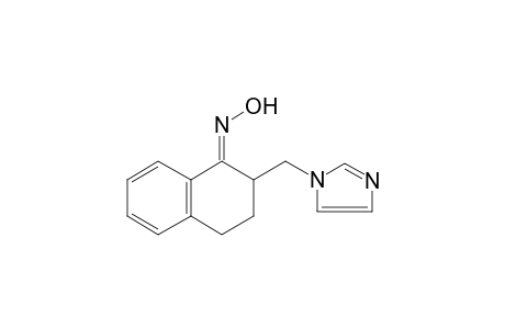 2-(1H-Imidazol-1-ylmethyl)-3,4-dihydronaphthalen-1(2H)-one, oxime