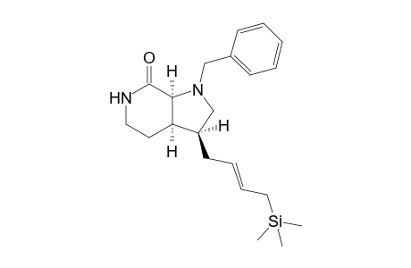 7-Benzyl-5-[4-(trimethylsilyl)-2-butenyl]-2,7-diazabicyclo[4.3.0]nonan-1-one