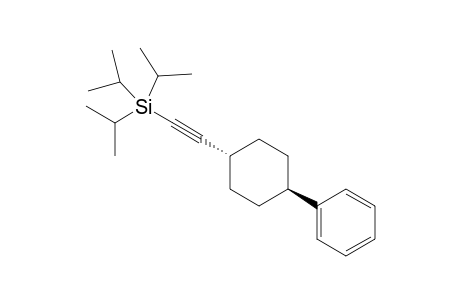 Triisopropyl((4-phenylcyclohexyl)ethynyl)silane