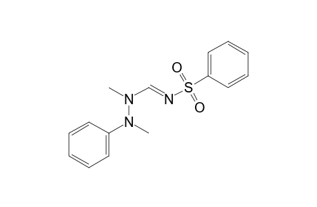 N-(phenylsulfonyl)formimidic acid, 1,2-dimethyl-2-phenylhydrazide