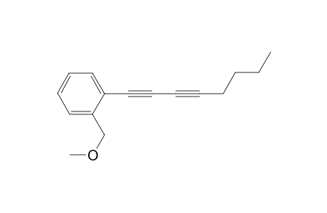 1-(Methoxymethyl)-2-(octa-1,3-diyn-1-yl)benzene