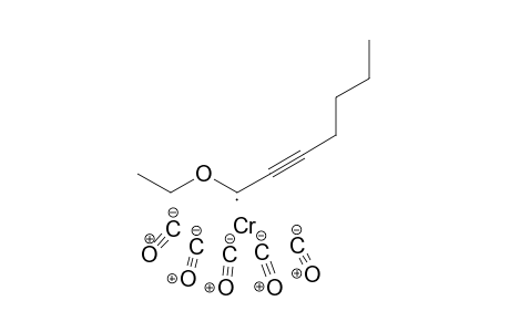 Pentacarbonyl(1-ethoxy-2-heptinyliden)chromium