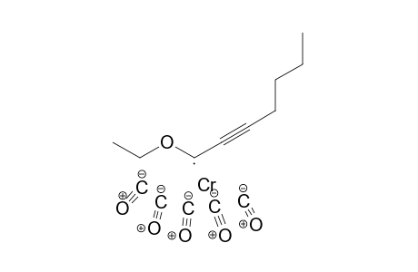 Pentacarbonyl(1-ethoxy-2-heptinyliden)chromium