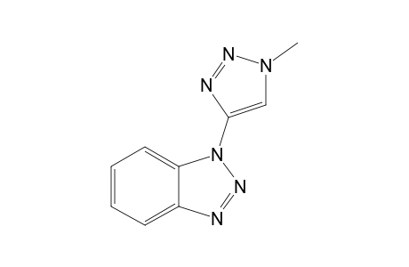 1-METHYL-4-(BENZOTRIAZOL-1-YL)-1H-1,2,3-TRIAZOLE