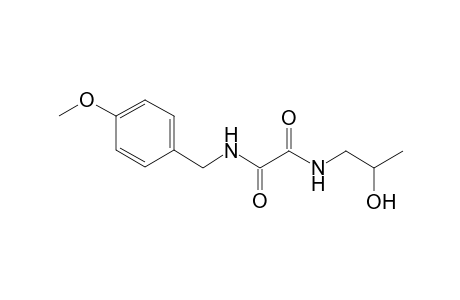 Oxamide, N-(2-hydroxypropyl)-N'-(4-methoxybenzyl)-