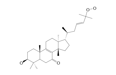 (-)-(23-E),25-HYDROPEROXYTIRUCALLA-8,23-DIEN-3-BETA-OL-7-ONE