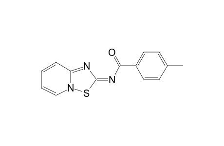 4-Methyl-N-[(2E)-2H-pyrido[1,2-b][1,2,4]thiadiazol-2-ylidene]benzamide