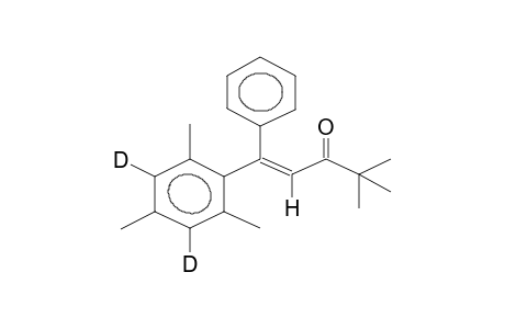 (E)-TERT-BUTYL[2-(2,4,6-TRIMETHYL-3,5-DIDEUTERIOPHENYL)-2-PHENYLVINYL]KETONE