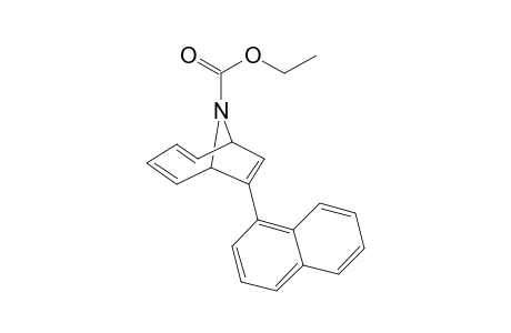 Ethyl 7-(naphthalen-1-yl)-9-azabicyclo[4.2.1]nona-2,4,7-triene-9-carboxylate