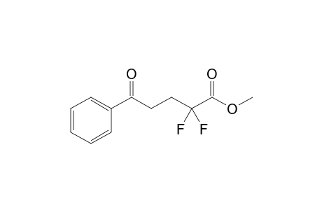Methyl 2,2-difluoro-5-oxo-5-phenylpentanoate
