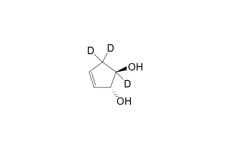 4,5,5-D3-trans-3,4-Dihydroxy-cyclopentene
