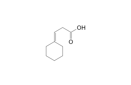 3-Cyclohexylidenepropanoic acid