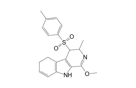 11-Methoxy-3-methyl-4-toluenesulphonyl-3,4,5,6-tetrahydro-.beta.-carboline