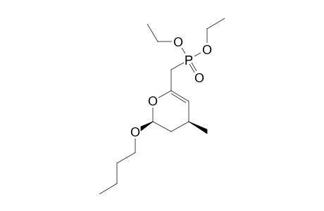 CIS-2-BUTOXY-6-[(DIETHOXYPHOSPHORYL)-METHYL]-4-METHYL-3,4-DIHYDRO-2H-PYRANE