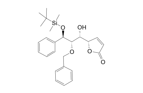 (1'R*,2'S*,3'R*,4S*)-4-(2'-Benzyloxy-3'-tert-butyldimethylsilyloxy-1'-hydroxy-3'-phenylpropyl)-2-buten-4-olide