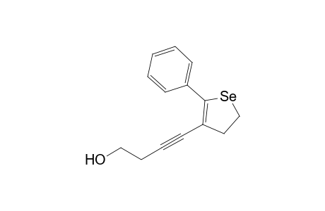 4-(2-Phenyl-4,5-dihydroselenophen-3-yl)but-3-yn-1-ol