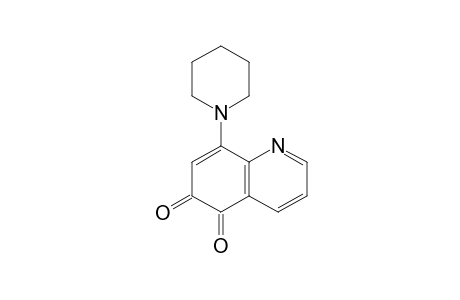 8-(1-piperidinyl)-5,6-quinolinedione