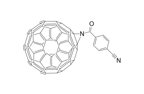1,2-[N-(4-cyanobenzoyl)aziridino][60]fullerene