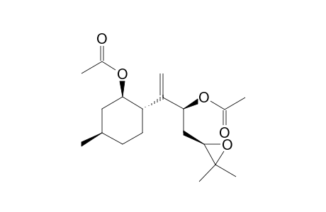 (1R,2S,5R)-2-{(3S)-3-(Acetyloxy)-4-[(2R)-3,3-dimethyloxiran-2-yl]but-1-en-2-yl}-5-methylcyclohexyl Acetate