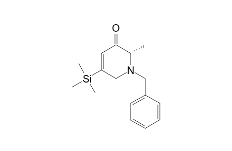 1-Benzyl-2-methyl-5-trimethylsilyl-2,6-dihydropyridin-3-one