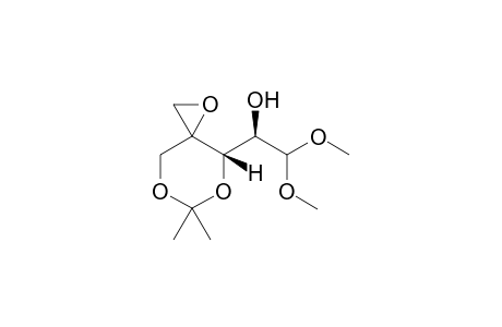 (1R)-1-((4S)-6,6-dimethyl-1,5,7-trioxaspiro[2.5]octan-4-yl)-2,2-dimethoxyethanol