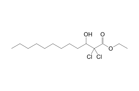Ethyl 2,2-dichloro-3-hydroxydodecanoate