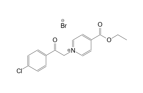 1-[2-(4-chlorophenyl)-2-oxoethyl]-4-(ethoxycarbonyl)pyridinium bromide