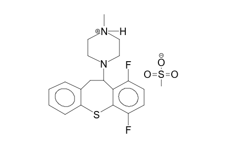 1,4-DIFLUORO-11-(4-METHYLPIPERAZINO)-10,11-DIHYDRODIBENZO[B,F]THIEPINMETHANESULPHONATE
