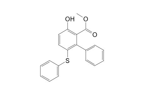 Methyl 3-Hydroxy-6-(phenylsulfanyl)-1,1'-biphenyl-2-carboxylate