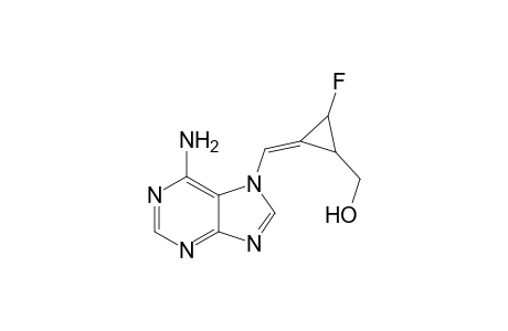 (E)-9-(trans)-{3'-Fluoro-2'-[(hydroxymethyl)cyclopropylidene]methyl}-Adenine