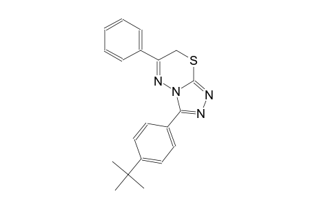 3-(4-tert-butylphenyl)-6-phenyl-7H-[1,2,4]triazolo[3,4-b][1,3,4]thiadiazine