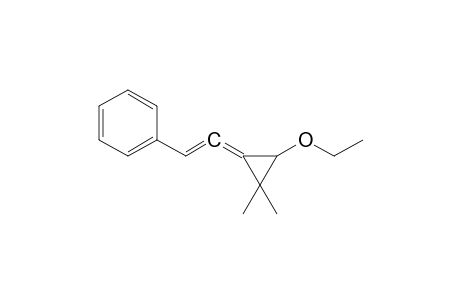 Cyclopropane, 1-ethoxy-2,2-dimethyl-3-(2-phenylethenylidene)-