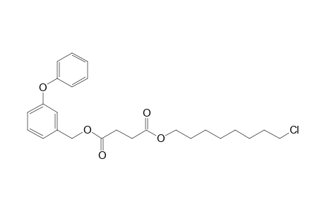 Succinic acid, 8-chlorooctyl 3-phenoxybenzyl ester