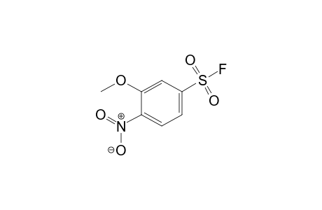 Benzenesulfonyl fluoride, 3-methoxy-4-nitro-