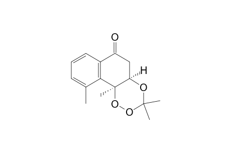 Naphtho[2,1-e]-1,2,4-trioxin-6(5H)-one, 4a,10b-dihydro-3,3,10,10b-tetramethyl-, cis-