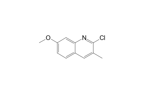 2-chloranyl-7-methoxy-3-methyl-quinoline