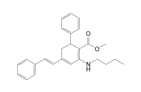 Methyl 2-(Butylamino)-6-phenyl-4-styrylcyclohexa-1,3-dienecarboxylate