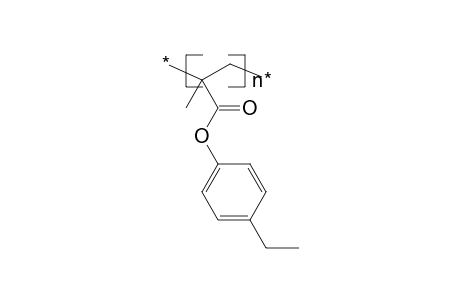 Poly(p-ethylphenyl methacrylate)
