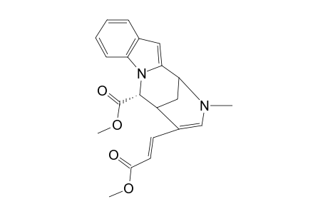 METHYL-(1RS,2SR,6SR)-1-(METHOXYCARBONYL)-5-METHYL-1,2,5,6-TETRAHYDRO-2,6-METHANO-[1,4]-DIAZOZINO-[1,2-A]-INDOLE-3-(E)-ACRYLATE